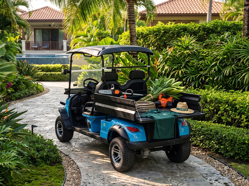 Electric Utility Cargo Vehicle - Golf Platform Agility Series