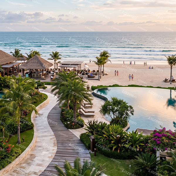 Electric vehicles for luxury beach and coastal resorts